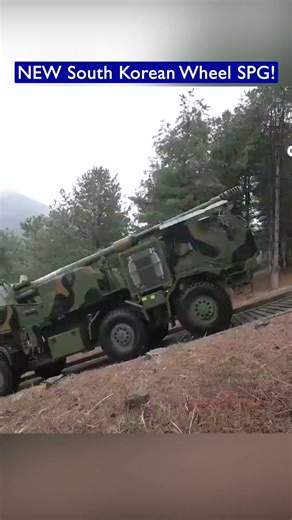 NEW K9MH South Korean Wheeled Self-Propelled Howitzer Revealed!!
