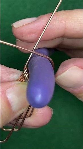 ✨DIY Art Deco earrings – quick wire-wrap tutorial for stunning handmade jewelry. #handmadejewelry