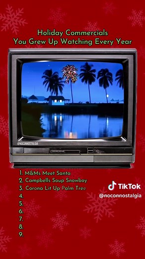 How many of these classic iconic holiday commercials do you remember seeing every year growing up? #nostalgia #christmas #holidays #90skids #90sthrowback #90snostalgia #happyholidays