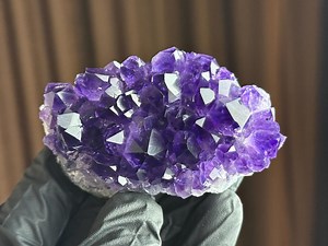 Uruguay Amethyst Crystal – Deep Purple Druzy Geode, Healing Stone - Etsy Australia