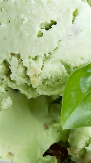 Basil Ice Cream ⭐ #Basil #IceCream