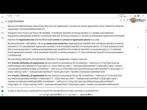 Logistic Regression from scratch