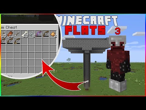 I built a MOB GRINDER in minecraft SUPERFLAT (EP3)