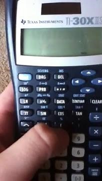 How to make a Gif on your TI-30x IIS calculator