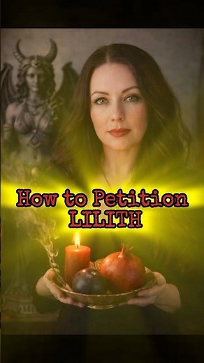 How to Petition Lilith (A Simple Ritual)