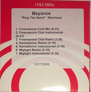 Beyonce - Ring The Alarm (Remixes)