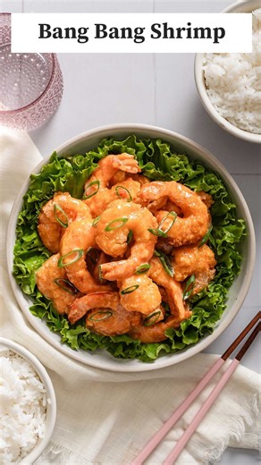 280K views · 16K reactions | 30 minute Bang Bang Shrimp  Crispy fried shrimp in a 3 ingredient sweet, spicy, and creamy sauce. This recipe is EASY and addicting!  Link to the recipe in my bio. . . . #bangbangshrimp #bangbangsauce #easyrecipe #recipe #shrimp #copycatrecipe #bonefishgrill | Takes Two Eggs | Facebook