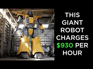 This giant robot charges $ 930 per hour, know why