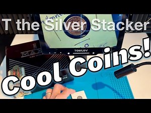Cool Coins Up Close On The NEW Coin Microscope by TOMLOV