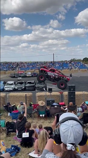 Santa Pod Monster truck UK Nationals