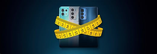 Comparativo em tamanho real: Motorola Edge 20, 20 Pro e 20 Lite contra antecessores