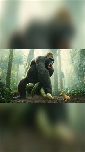 Anaconda Attack (Dog and Puppy) 🥺