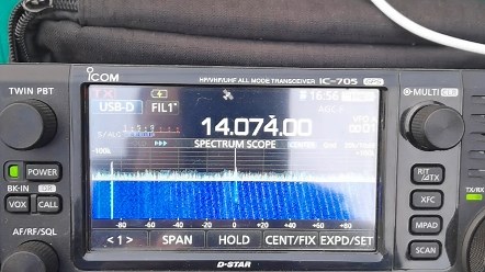 FT8CN无线WIFI连接IC-705配置参考