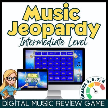 Music Jeopardy Game | Music Trivia Review | Interactive Classroom Intermediate