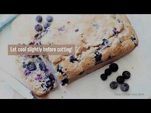 Blueberry Bread Recipe