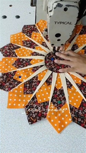 Dresden Plate Quilt #sewing #giftideas #art #quilting #diy | Indah Sewing