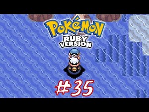 Pokemon Ruby Walkthrough Part 35 - Rough And Rowdy Rapids