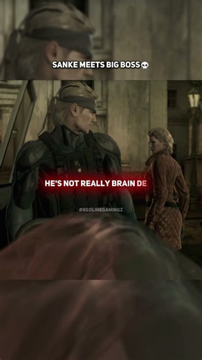Snake Meets Big Boss #shorts #gaming #mgs4 #metalgearsolid