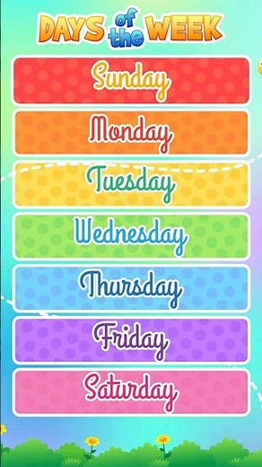 Days of the Week Worksheet – Fun Activity for Kids (Free Printable)