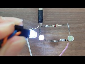 photocell: DIY Light Switch Project with BC547 Transistor