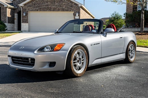 2002 Honda S2000 - 6-Speed Manual, Red Interior, Texas-Owned