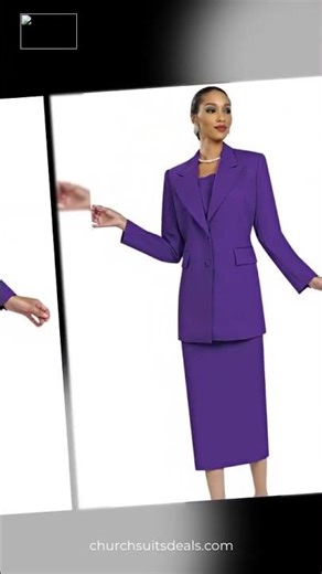 Ben Marc Usher Suit 2299-Purple