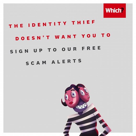 1.2M views · 3.8K reactions | Sign up to our free Scam Alerts to stay one step ahead of the Identity Thief and other scammers. #OutsmartScammers | Which? | Facebook