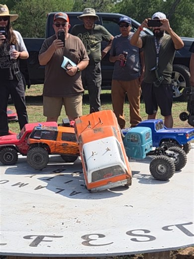 light weight class at Texas Crawl Fest 2026. #texascrawlfest #crawlers #Axial #Redcat #vanquish
