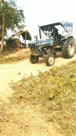 Real Tractor Power in Farming 🚜 | Heavy Duty Tractor Working in Field #short feed #shorts #short