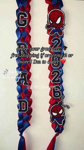 Customizable Graduation Leis Available Now!