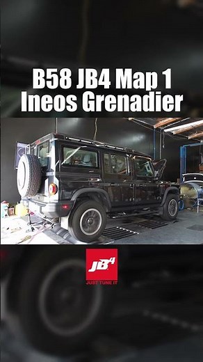Ineos Grenadier JB4 Map 1 Dyno Run