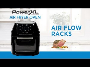 PowerXL Air Fryer Oven | Air Flow Racks