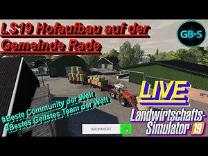 LS19 Ackerland Bearbeiten Pflügen und Grubbern | #roadto 200 | #002🛑LIVE🛑
