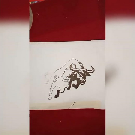 Just Simple Drawing 🌝. Red ♥️ Bufellow