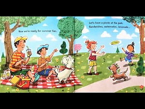 Sweet Summer | Read aloud story for kids | online storytime | Flip along storybook