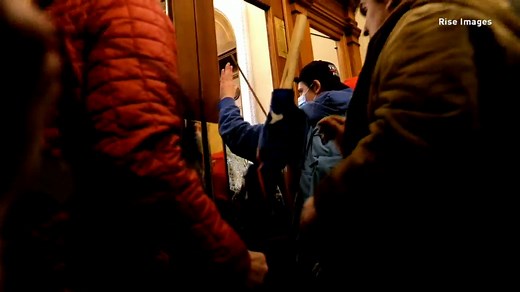 GRAPHIC: The fatal shooting of Ashli Babbitt in the Capitol was caught on video