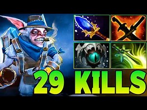 29 Kills Meepo Master Of Meepo !! Meepo Dota 2 Mid Lane New Meta Pro Gameplay Guide Build 7.41