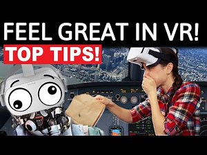 How to STOP VR Motion SICKNESS - ESSENTIAL TIPS FOR ALL VR PILOTS! MSFS / DCS, X Plane 12