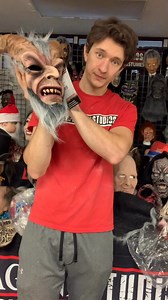 1.3M views · 12K reactions | It’s Krampus Season! #latexmask #tistheseason #krampus #costumeideas #halloweenmask #haunt #hauntedhouse | Zagone Studios, LLC | Facebook