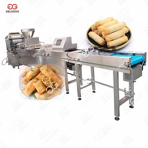 [Hot Item] Electric Spring Roll Pastry Making Machine Production Line Lumpia Cigar Spring Roll Making Machine
