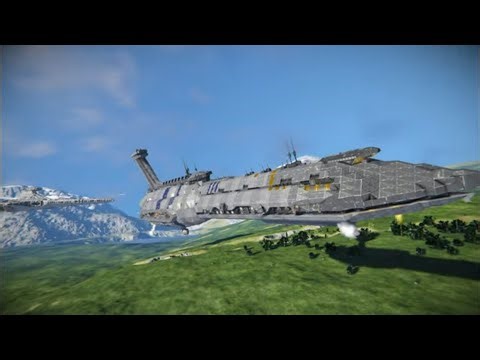 Space Engineers: CIS Providence Class Dreadnaught VS Republic Venator Star Destroyer