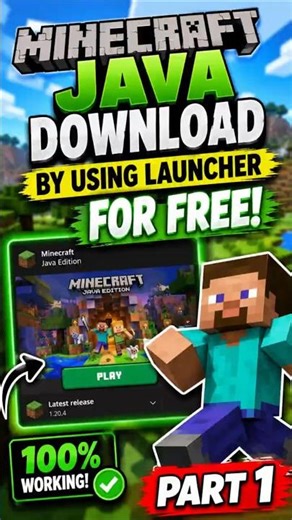 💢MINECRAFT JAVA FREE DOWNLOAD