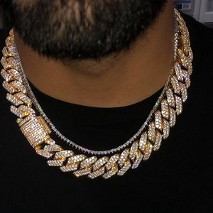 265K views · 595 reactions | Our 19 mm Cuban Link Prong Set Premium Quality like this can only Be found @gemstone_god Check out our website: Gemstonegods.com #cubanlink #cubanchoker #icedout #miamicubanlink #miamicubanchain #cubanlinkchain #cubanicedout #icedout #rapperchain #bustdown #choker | GemstoneGods | Facebook