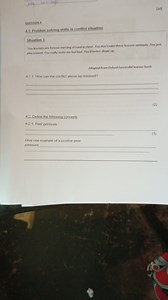 [10]quesmona4. 1 Problem solving skile in confict sifuation... | Filo