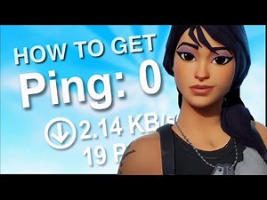 INSTANTLY GET 0 PING IN FORTNITE!
