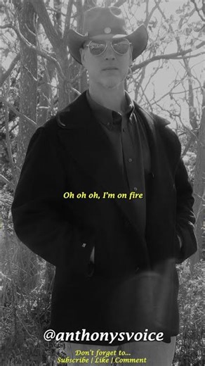 I'm on Fire 🔥 | Bruce Springsteen Cover (Short) #brucespringsteen #coversong #anthonysvoice