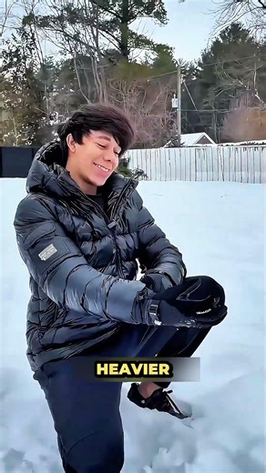 This Snowball Kept Growing Nonstop! #Shorts