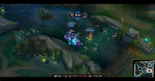 名场面：阿乐青钢影e闪e横跨中路