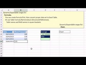 Highline Excel 2013 Class Video 08: Excel Table Formula Nomenclature / Structured References 22 Ex.