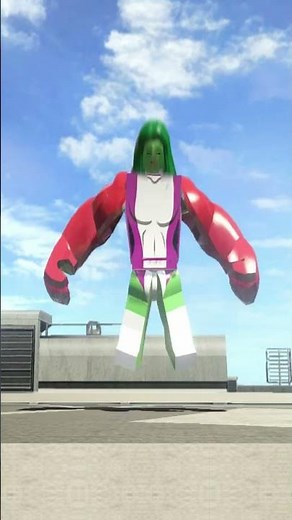 FireBrick Red HULK Transforms into She Hulk - LEGO Marvel Super Heroes